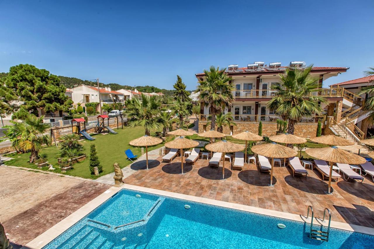 Skála Foúrkas Halkidiki Greek Pride Ηotel And Apartments المظهر الخارجي الصورة