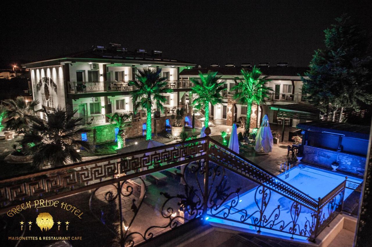 Skála Foúrkas Halkidiki Greek Pride Ηotel And Apartments المظهر الخارجي الصورة